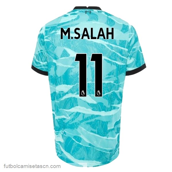 Camiseta Liverpool NO.11 M.Salah 2ª 2020/21 Azul